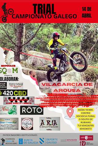 Campionato Galego de Trial en Vilagarcía de Arousa