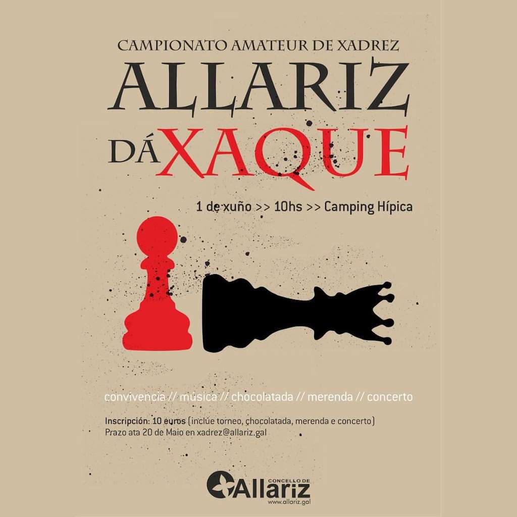 Campionato Amateur de Xadrez (2025) en Allariz