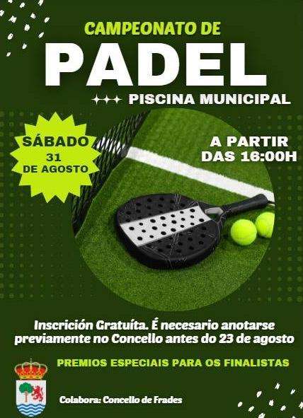 Campionato de Pádel en Frades