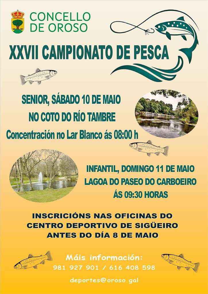 XXVII Campionato de Pesca en Oroso