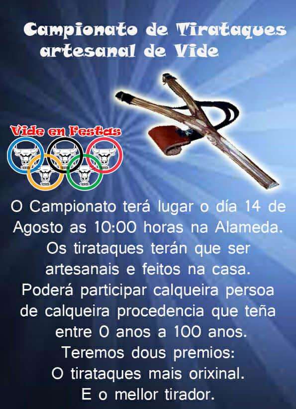 Campionato de Tirataques Artesanal de Vide en As Neves