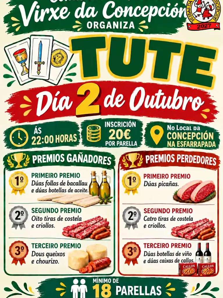 Campionato de Tute da Concepción (2026) en Salceda de Caselas