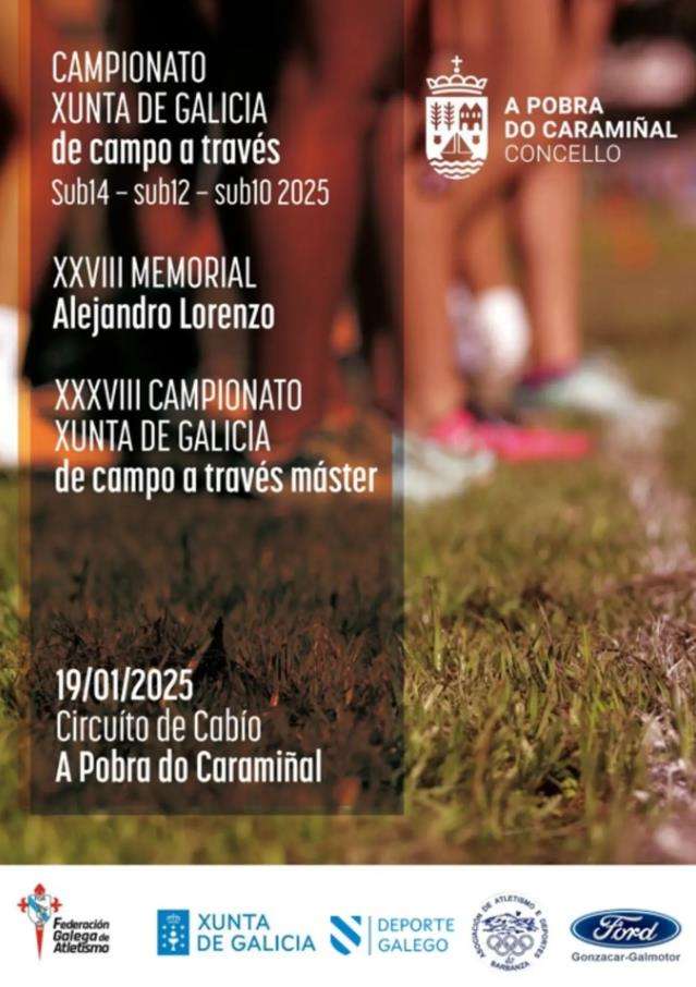 Campionato Galego de Campo a Través  en A Pobra do Caramiñal