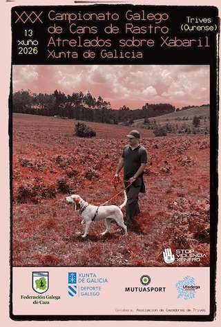 Fechas, información, programa, cartel, imágenes, mapa y ubicación de XXX Campionato Galego de Cans de Rastro (2026)  en  A Pobra de Trives
