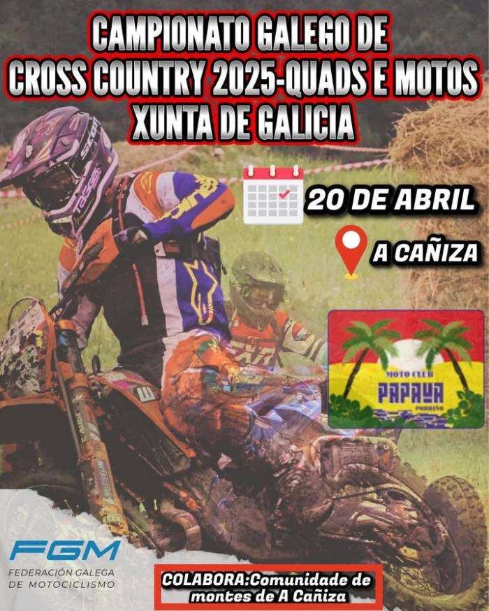 Campionato Galego de Cross Country - Quads e Motos (2025) en A Cañiza