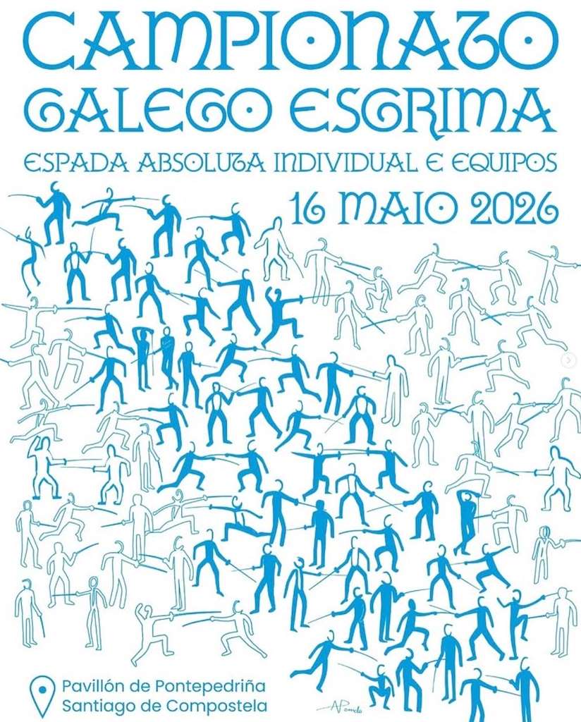 Campionato Galego de Esgrima (2026) en Santiago de Compostela