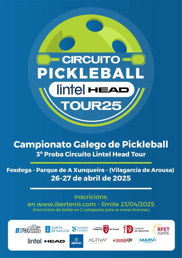 Campionato Galego de Pickleball (2025) en Vilagarcía de Arousa