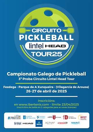 Fechas, información, programa, cartel, imágenes, mapa y ubicación de Campionato Galego de Pickleball  en  Vilagarcía de Arousa