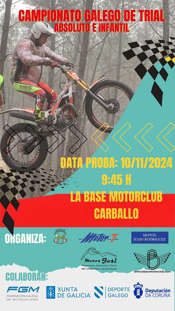 Campionato Galego de Trial en Carballo
