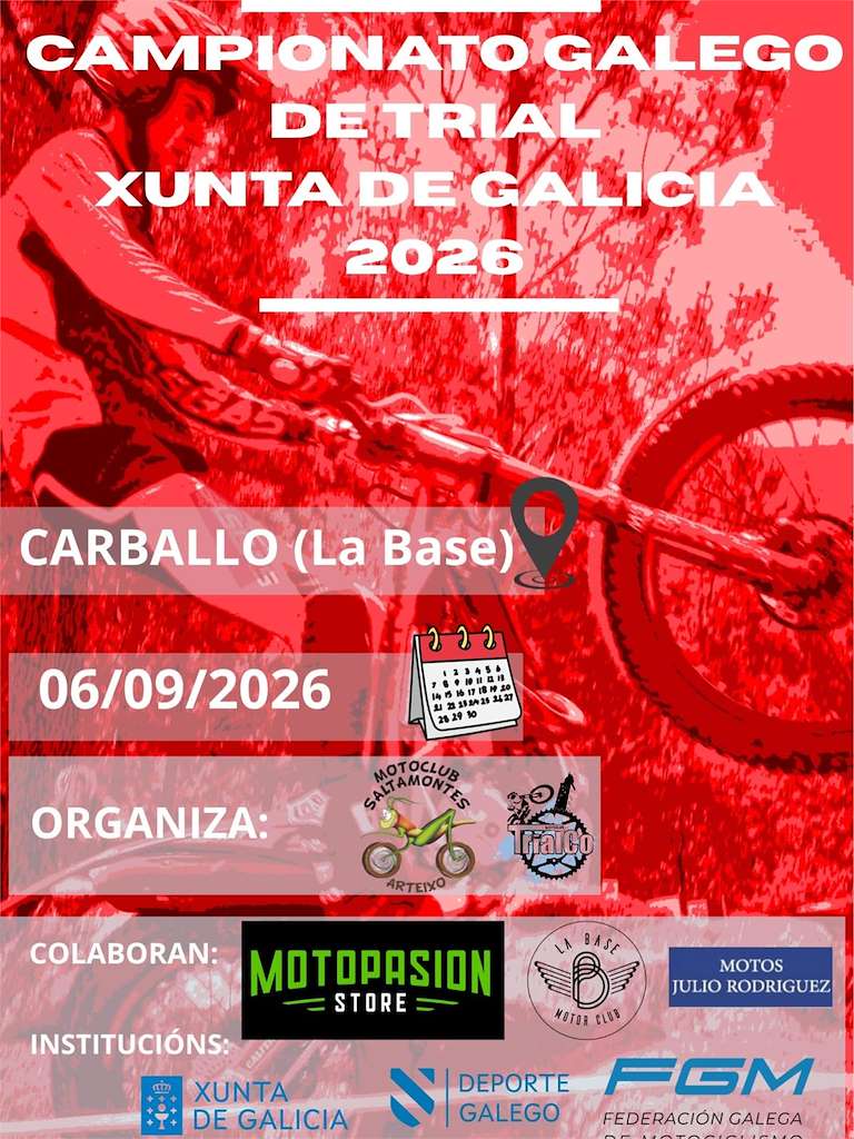Campionato Galego de Trial (2026) en Carballo
