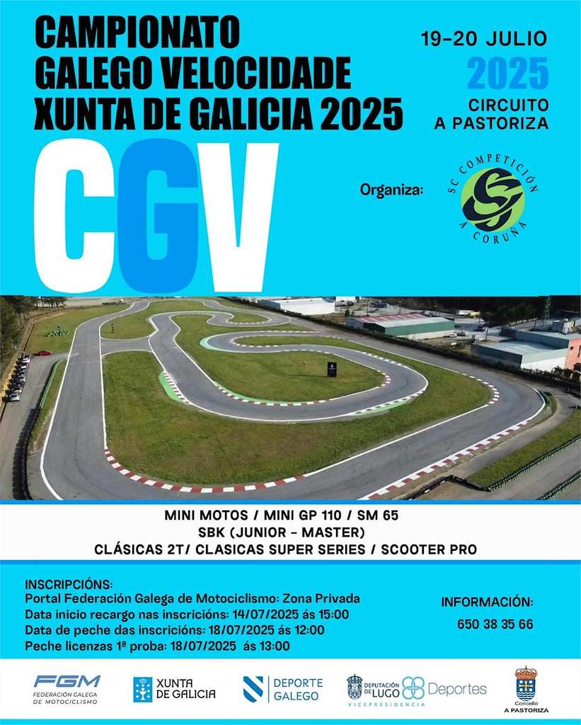 Campionato Galego de Velocidade en Pastoriza