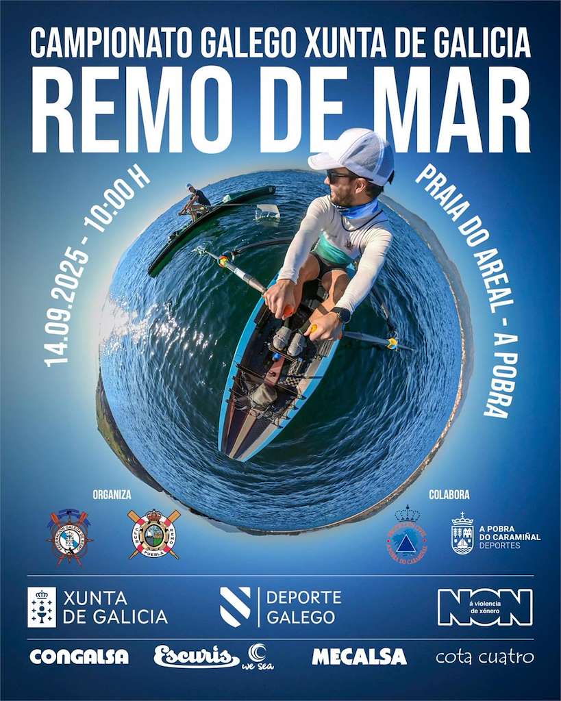 Campionato Galego Xunta de Galicia de Remo de Mar en A Pobra do Caramiñal