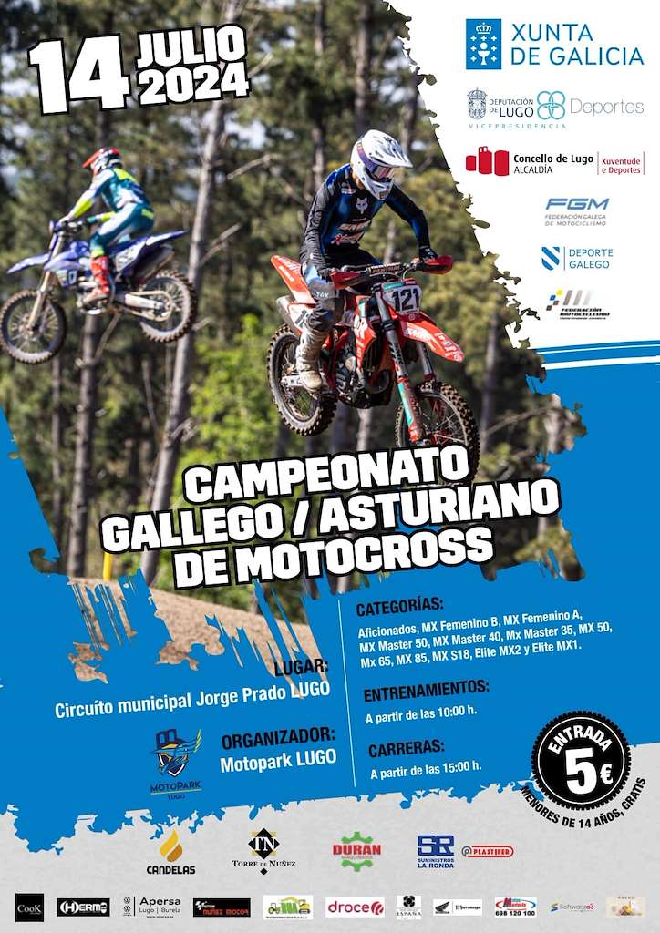 Campionato Gallego Asturiano de Motocross en Lugo