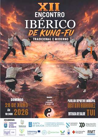 Fechas, información, programa, cartel, imágenes, mapa y ubicación de XII Campionato Ibérico Kung Fu (2026) en Tui