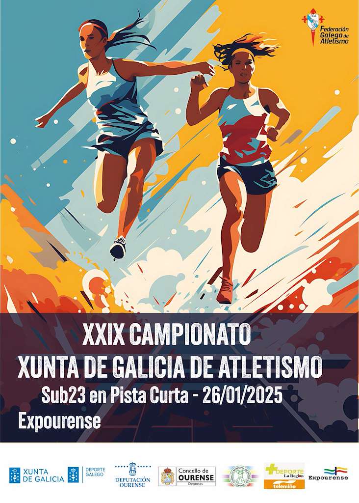 XXIX Campionato Xunta de Galicia de Atletismo Sub23 en Ourense