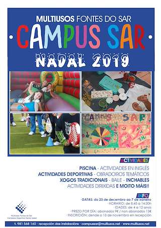 Campus Sar de Navidad en Santiago de Compostela