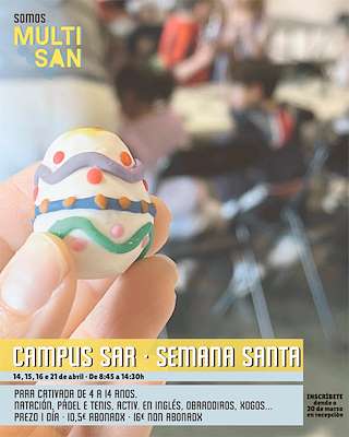Campus Sar de Semana Santa en Santiago de Compostela