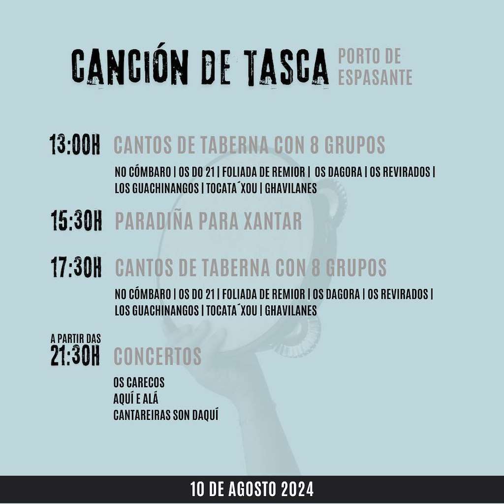 XVI Canción de Tasca de Espasante en Ortigueira