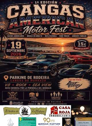 Fechas, información, programa, cartel, imágenes, mapa y ubicación de Cangas American Motor Fest (2026)