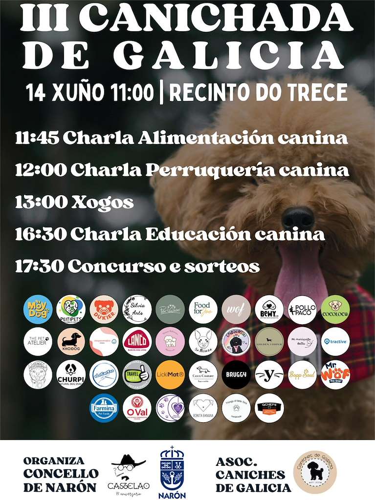 III Canichada de Galicia en Narón