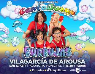 CantaJuego - 20 Años La Gira (2026) en Vilagarcía de Arousa