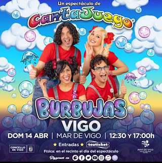 Cantajuego - 20 Años: La Gira (2025) en Vigo