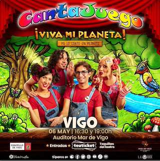 Cantajuego - 20 Años: La Gira (2025) en Vigo