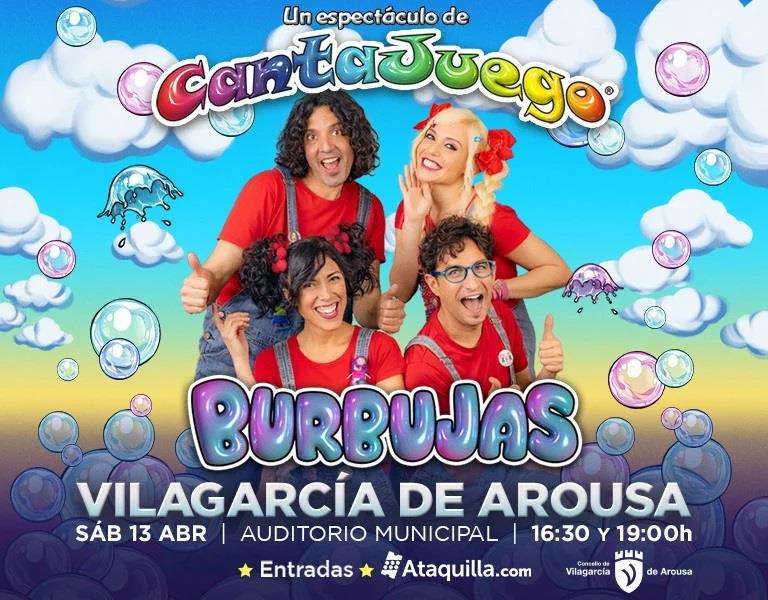 CantaJuego - Burbujas (2024) en Vilagarcía de Arousa