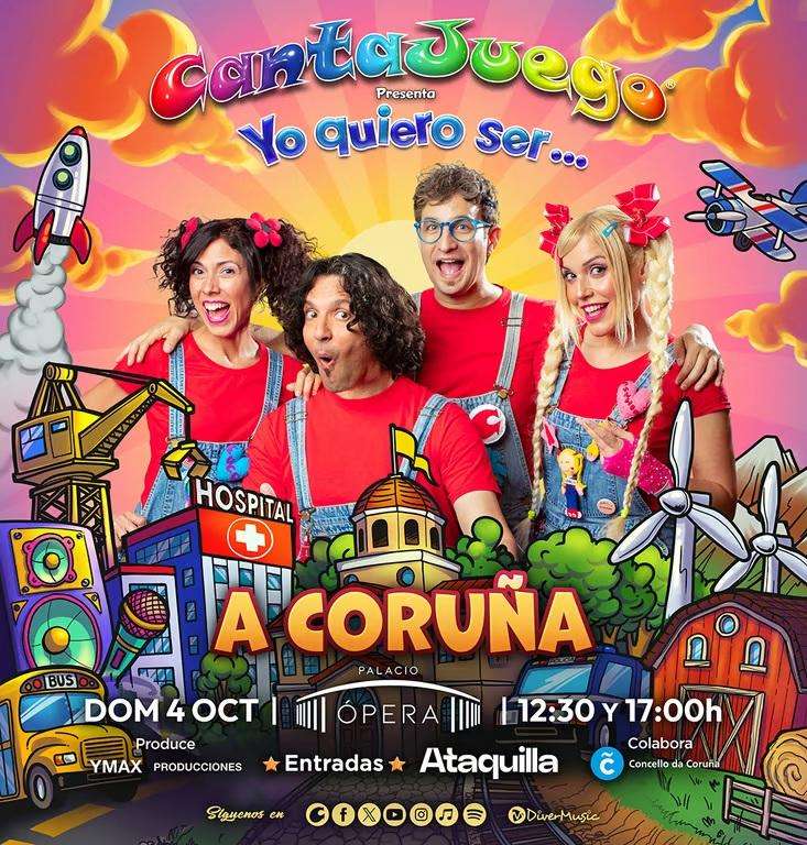 Cantajuego - Yo Quiero Ser... (2026) en A Coruña