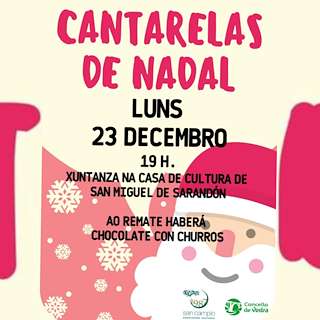 Fechas, información, programa, cartel, imágenes, mapa y ubicación de Cantarelas de Nadal  en  Vedra