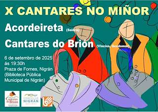 Fechas, información, programa, cartel, imágenes, mapa y ubicación de X Cantares no Miñor  en  Nigrán