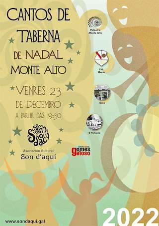 Cantos de Taberna de Navidad de Monte Alto en A Coruña