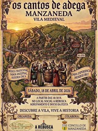Fechas, información, programa, cartel, imágenes, mapa y ubicación de Cantos de Bodega (2026)  en  Manzaneda