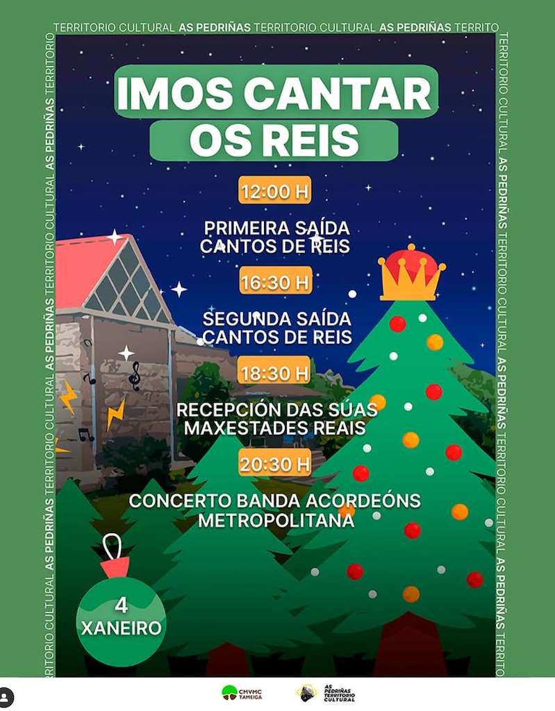 Cantos de Reis de Tameiga en Mos