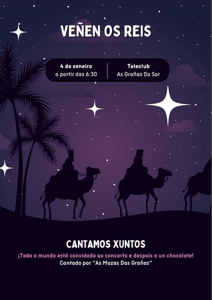 Cantos de Reis  en Mañón