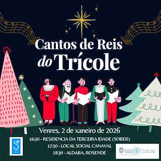 Fechas, información, programa, cartel, imágenes, mapa y ubicación de Cantos de Reyes de Trícole  (2026)  en  Sober