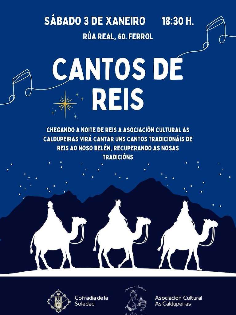 Cantos de Reyes  (2026) en Ferrol