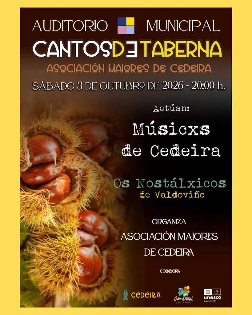 Cantos de Taberna (2026) en Cedeira
