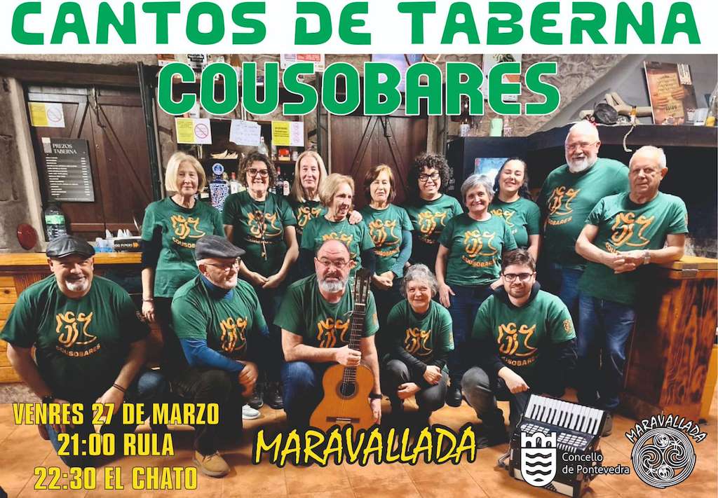 Cantos de Taberna Cousobares en Pontevedra