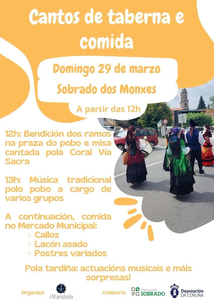 Cantos de Taberna e Comida (2026) en Sobrado