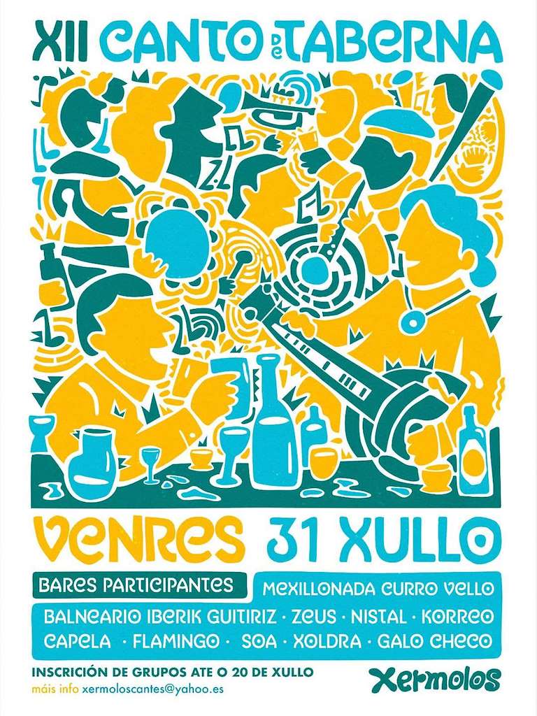 XII Cantos de Taberna (2026) en Guitiriz