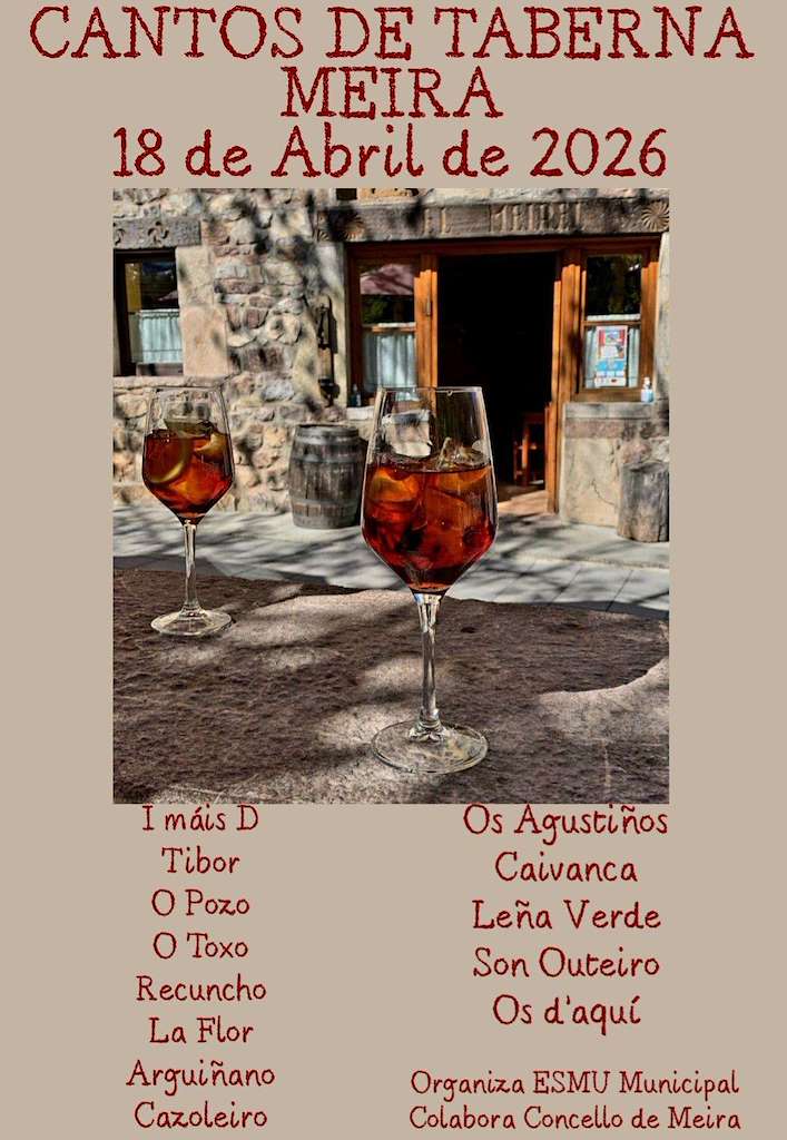Cantos de Taberna en Meira