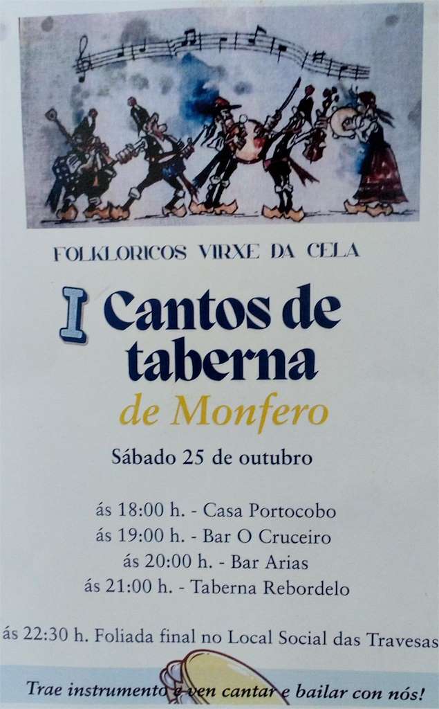 I Cantos de Taberna en Monfero