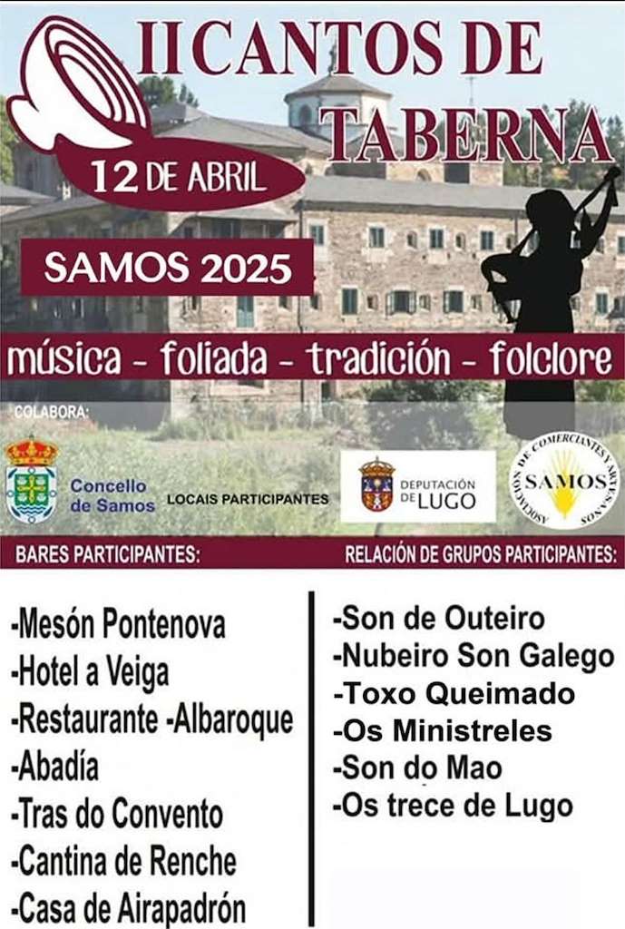 II Cantos de Taberna (2025) en Samos