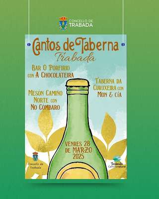 Fechas, información, programa, cartel, imágenes, mapa y ubicación de Cantos de Taberna   en  Trabada