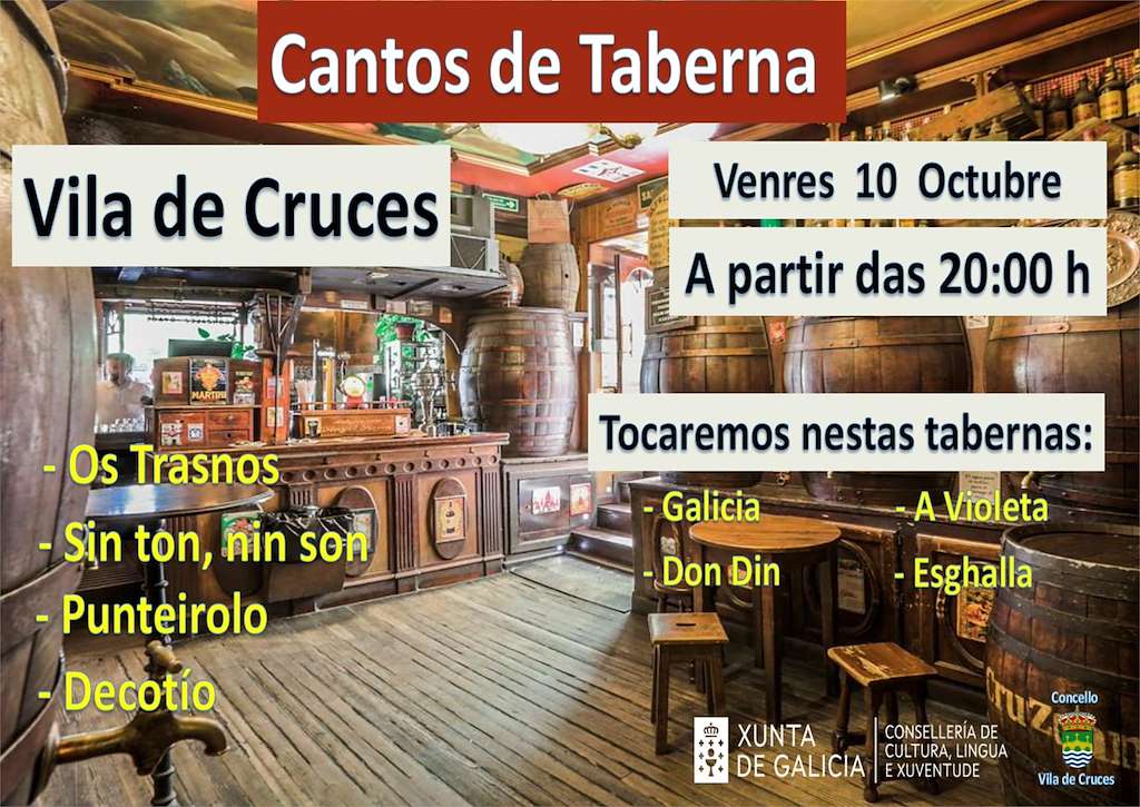Cantos de Taberna en Vila de Cruces