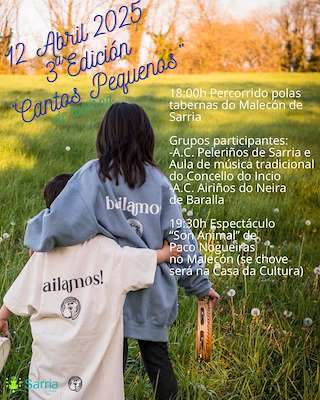Fechas, información, programa, cartel, imágenes, mapa y ubicación de III Cantos Pequenos de Taberna  en  Sarria