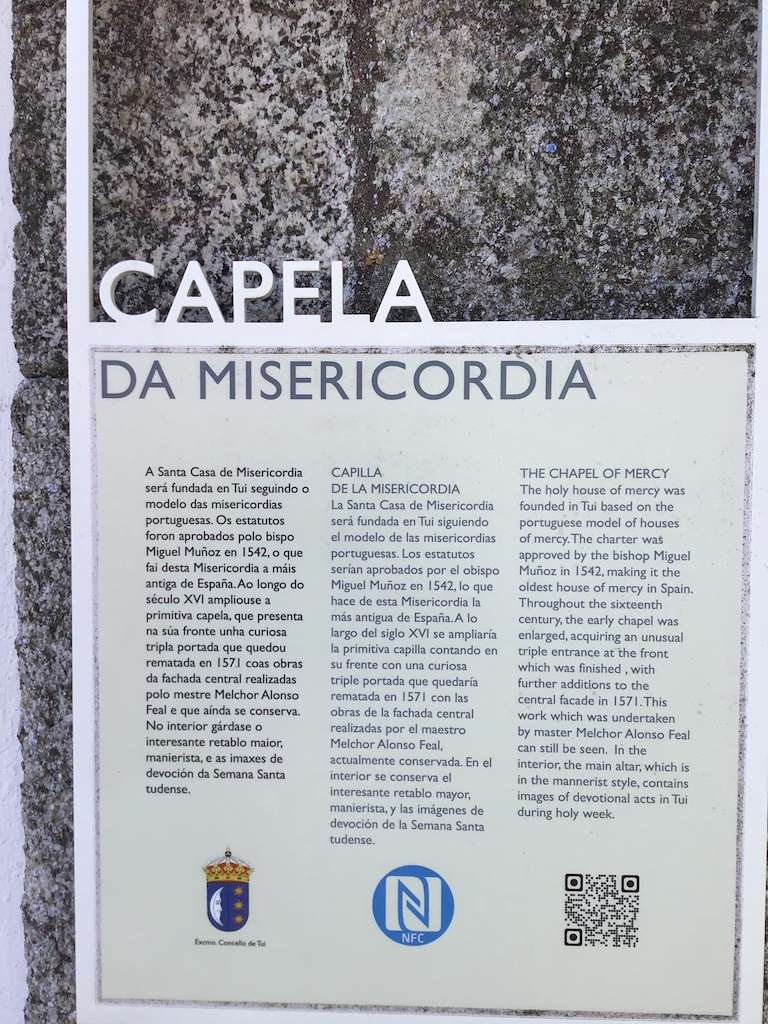 Capela da Misericordia en Tui