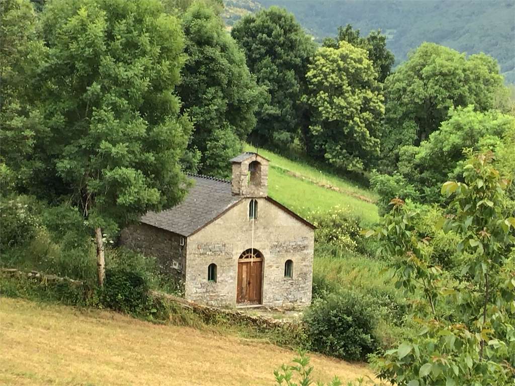 Capilla de Foxos en Pedrafita do Cebreiro