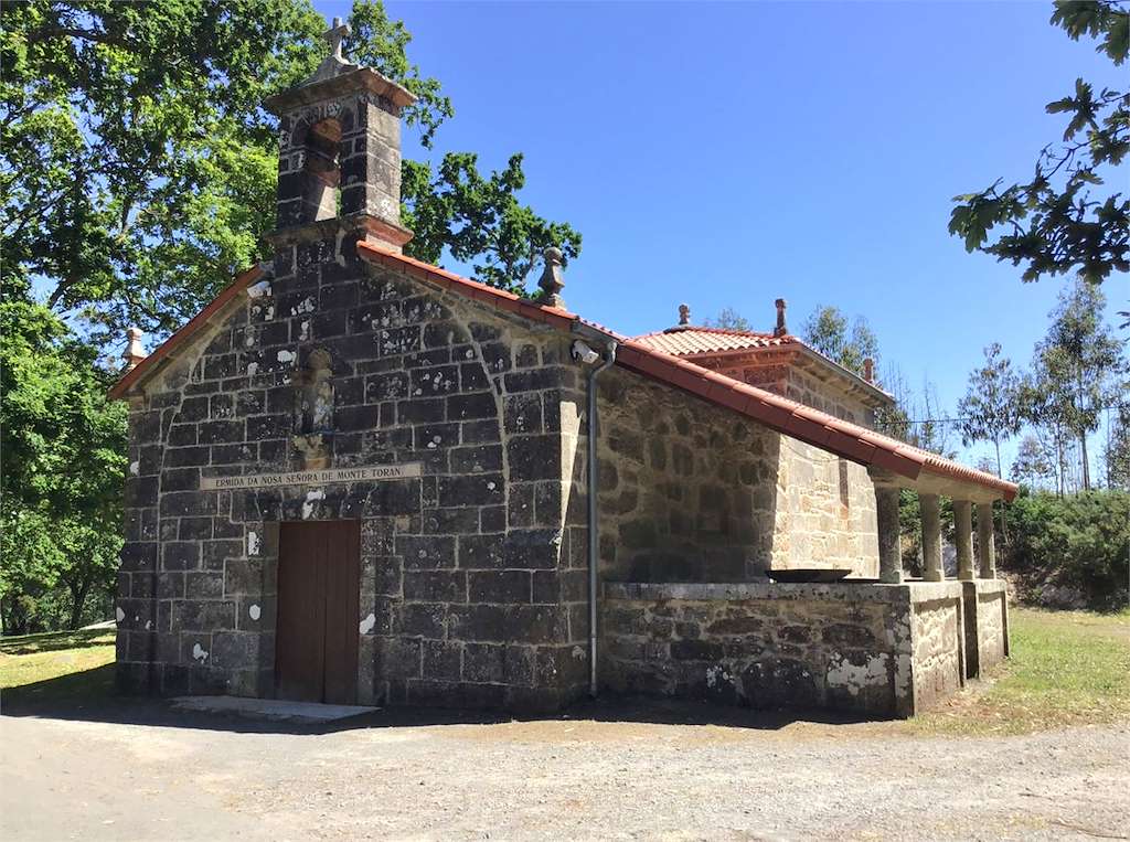 Capilla de Monte Torán en Vimianzo